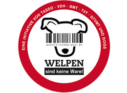 Hundeschule Muenchen, Play Sit Stay, Hundekauf, Tierschutz, Tierheim - Logo - Arbeitsgemeinschaft gegen Welpenhandel - Welpen sind keine Ware