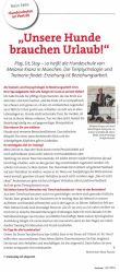 Artikel in Fachmagazin der Hund, Hundeschule München, mobile Hundeschule München, Hundetraining, Hundeerziehung - Play Sit Stay